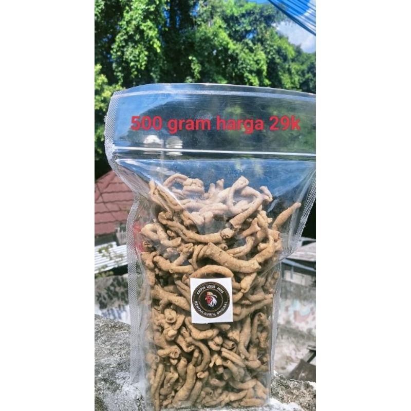 

KRIPIK USUS kemasan 500gram.