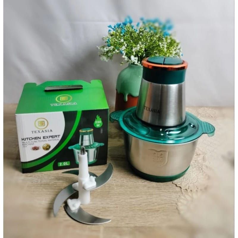 BLENDER GILINGAN STAINLESS MULFUNGSI 2L/COPPER