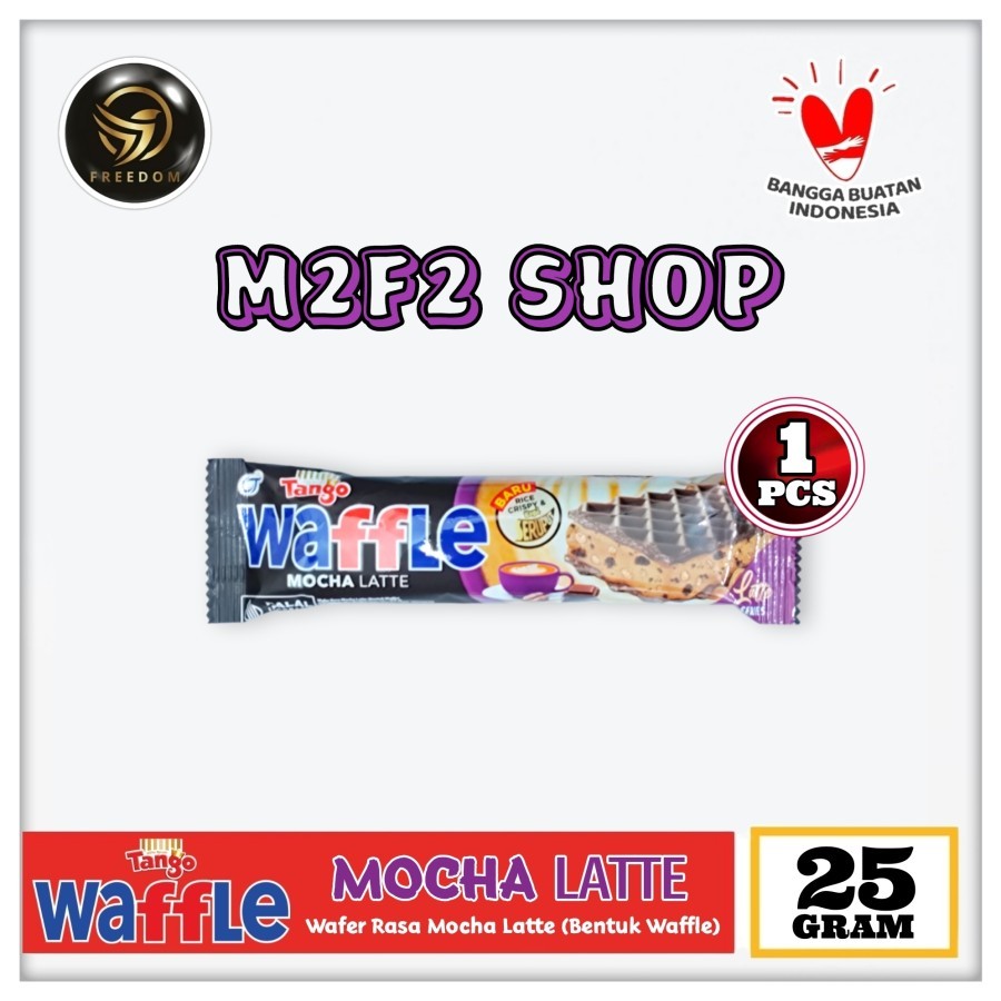 

Tango Waffle Mocha Latte | Wafer Krim Moka Susu Sachet - 25 gr (Kemasan Satuan)