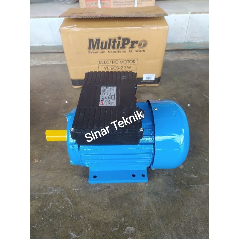 Dinamo 2 HP 1 Phase 2800 rpm Multipro Elektro Motor