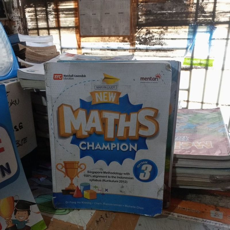 BUKU NEW MATHS CHAMPION 3 TEXTBOOK