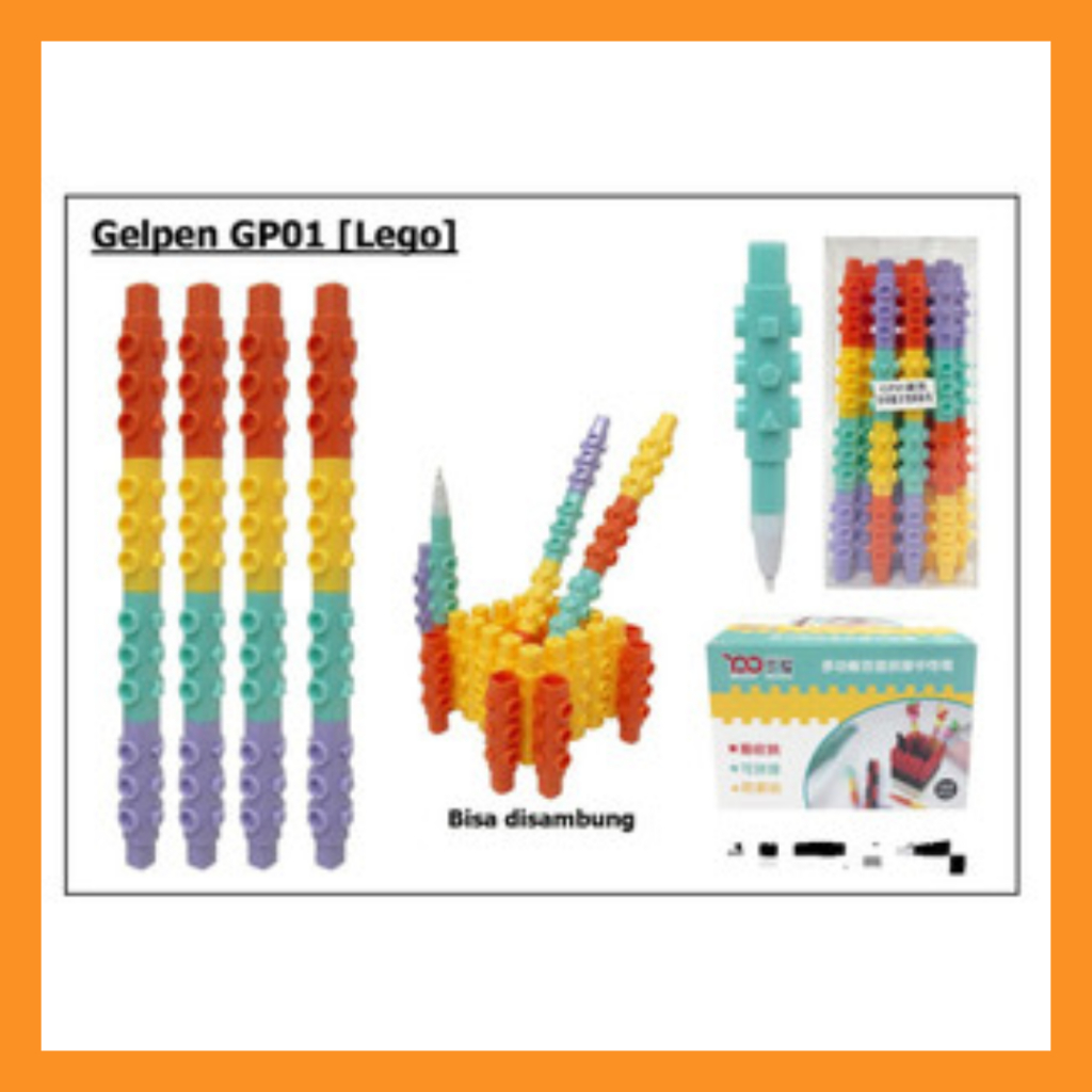 

Pena gel bentuk lego GP-01 ( pcs )