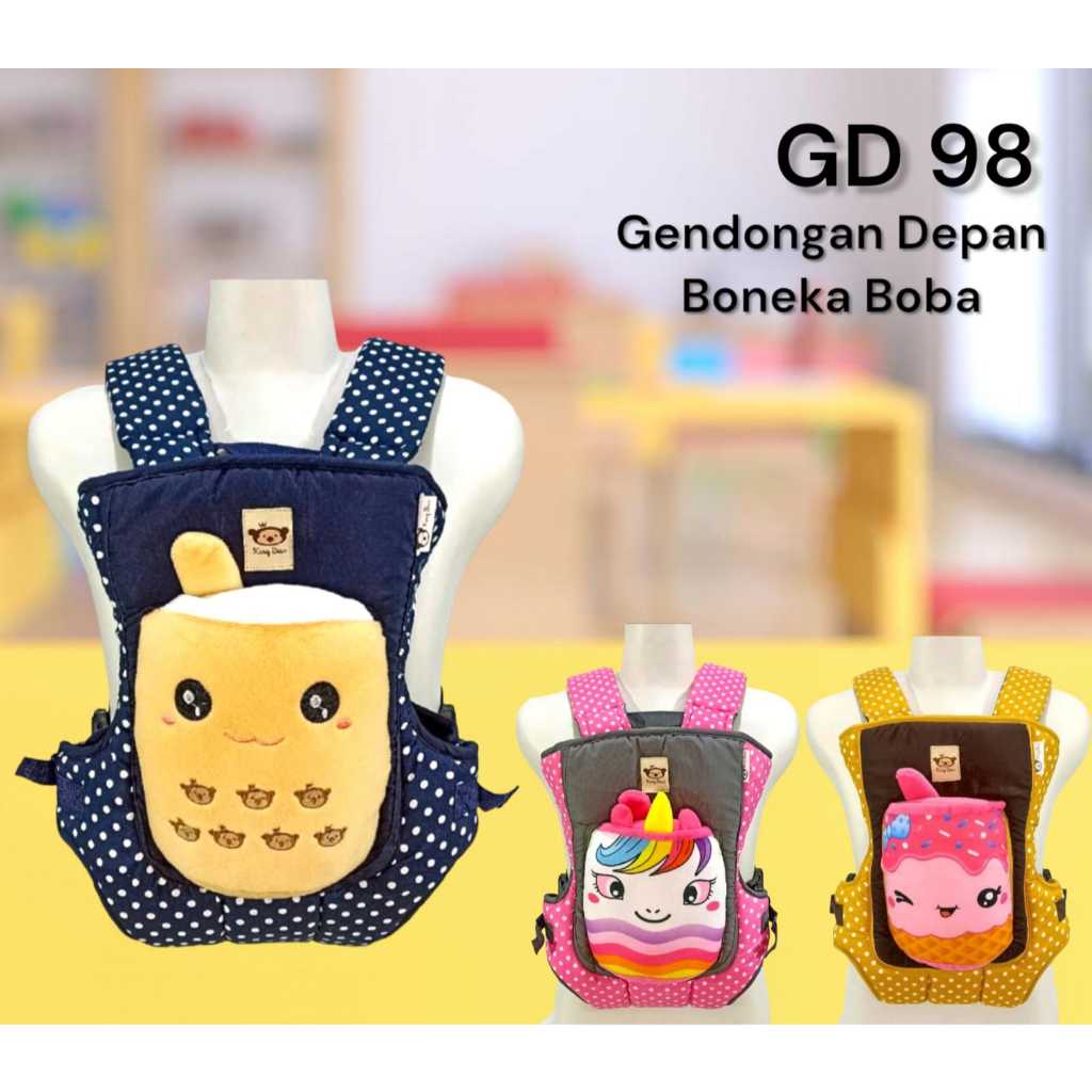 GENDONGAN DEPAN BONEKA BOBA