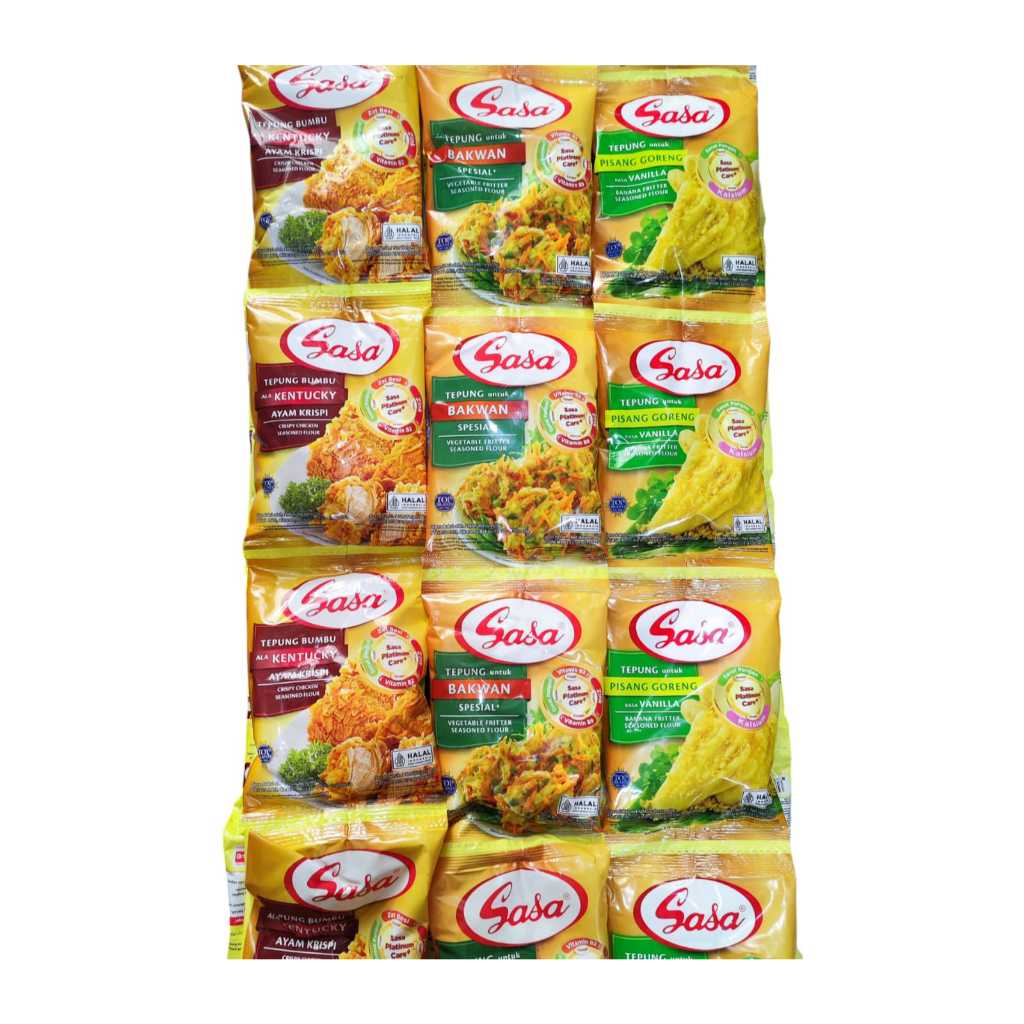 

Sasa Tepung Serbaguna 70gram Kentucky Bakwan Pisang Goreng