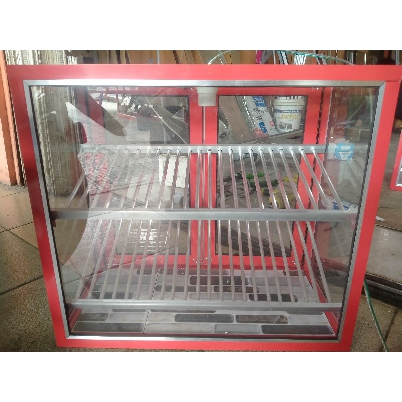 Etalase KFC/Ayam Geprek (free packing kayu)