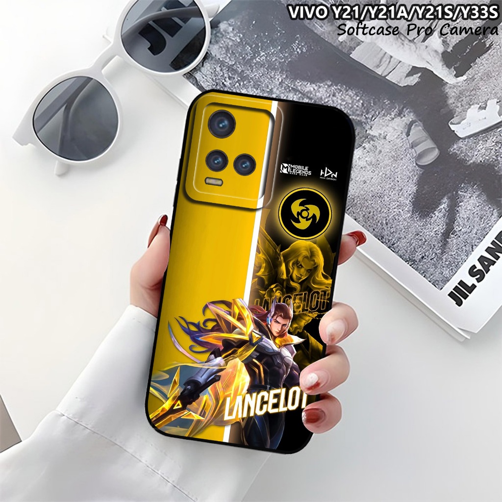 Case Vivo Y21/Y21A /Y21T/Y21S /Y33T /Y33S ( Hero MobileLegend ) - Softcase - Silikon - Kondom Hp - C