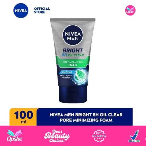 NIVEA MEN Facial Foam Oil Clear Pore Minimizing