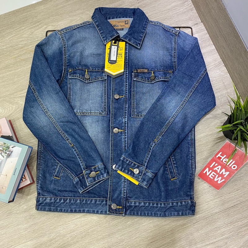 jaket jeans lois pria original MJT022