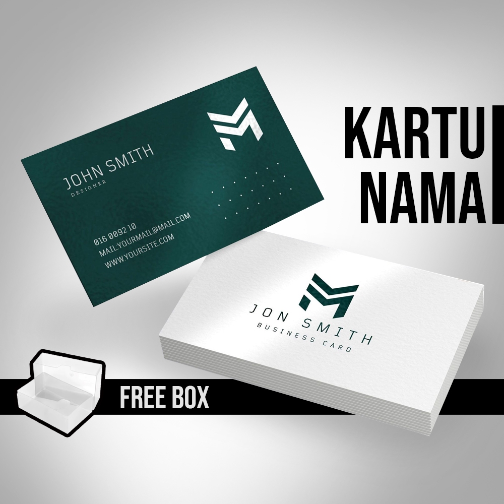 

Cetak Kartu Nama Bisa CUSTOM Full Color + Box Kualitas HD