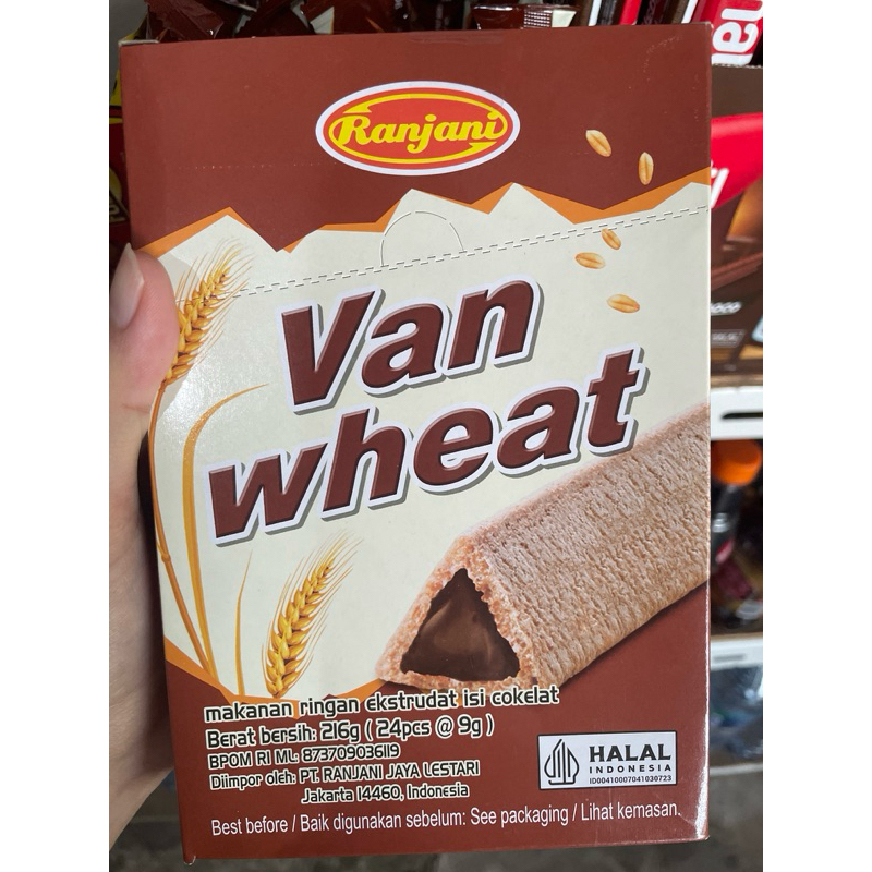 

VAN WHEAT COKELAT isi 24pcs