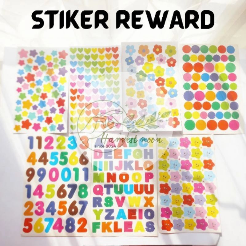 

Reward Sticker SMILEY STAR Stiker Bintang