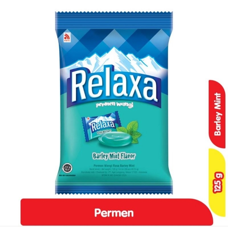 

Relaxa Permen Wangi Barley Mint Flavor isi 125 gram