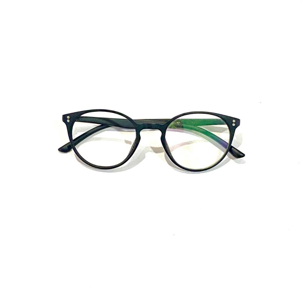 Rumah Optik - Kacamata frame anak minus lentur hitam bulat (hanya frame saja)