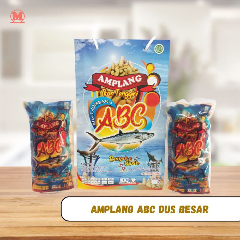 

Amplang Tenggiri ABC Kotak