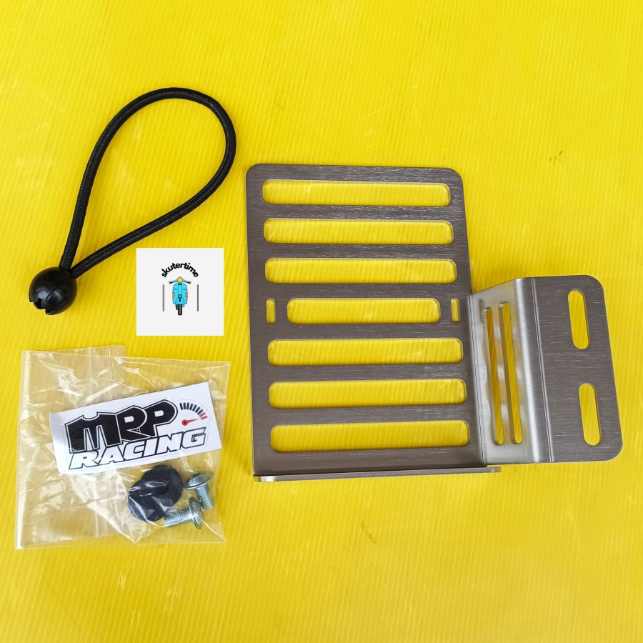 Bracket Oli samping MRP SILVER utk vespa ring 10