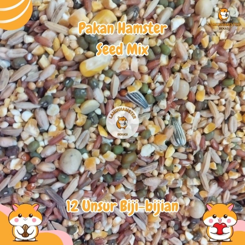 Pakan Hamster Seed Mix Basic Makanan Hamster