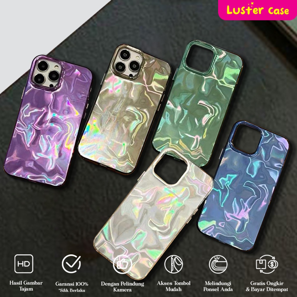 Case Iphone 13 11 11 PRO 7 X XR 12 13 PRO 15 14 PRO MAX 15 PRO MAX- Casing Diamond Air Fashion - Cas