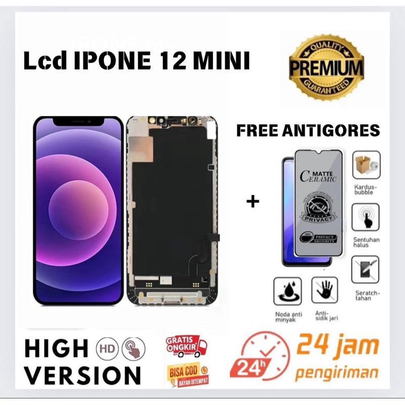 LCD TOUCHSCREEN IPHONE12 MINI FULLSET ORIGINAL FREELEM
