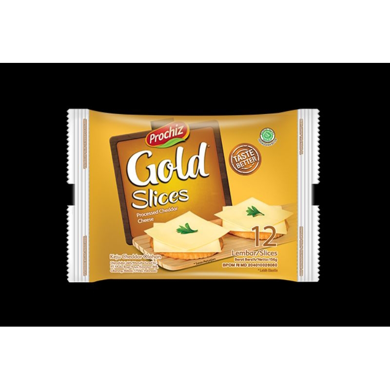 

keju prochiz slices gold 12pcs