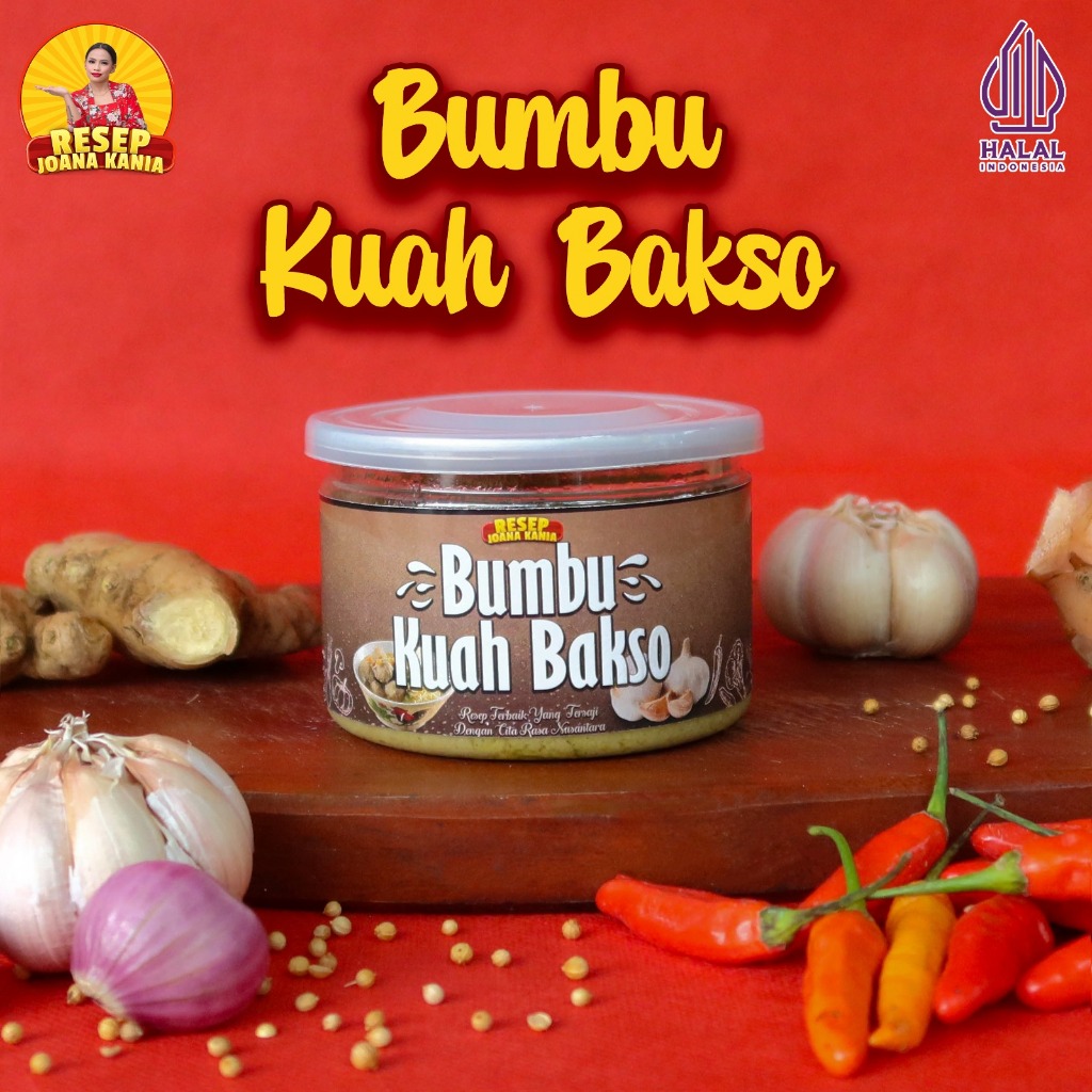 

Bumbu Kuah Bakso 200g Resepjoanakania/ Bumbu Masak Instant Praktis Halal