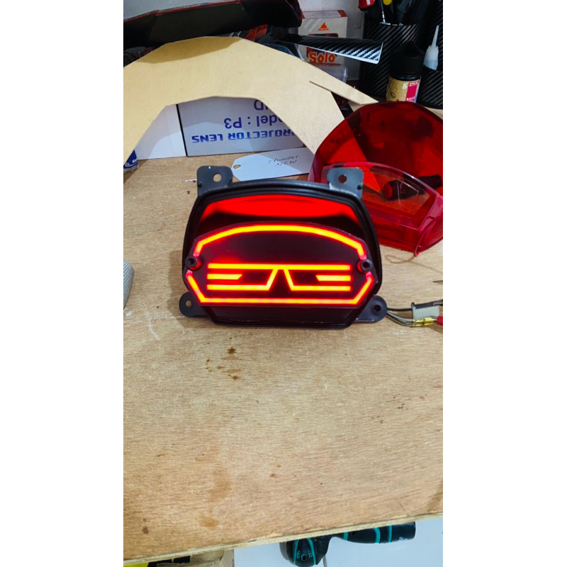 custom stoplamp thunder 125 new