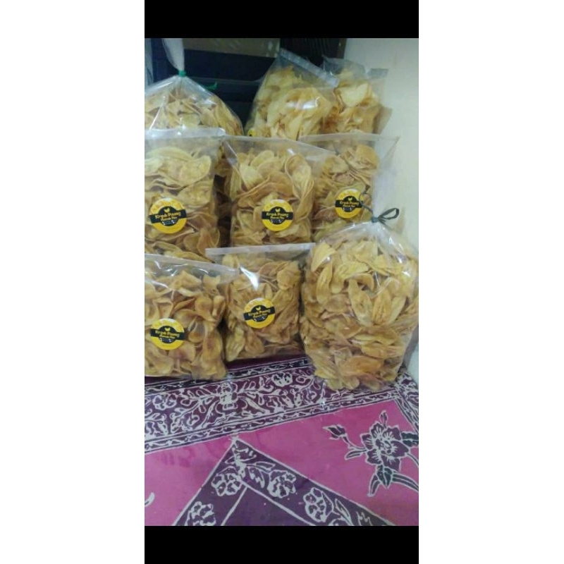 

Keripik Pisang Original, Coklat, Jagung Manis, Keju 250gr, 500gr, 1kg