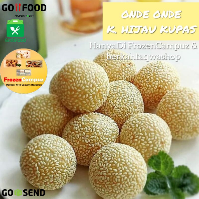 

Onde Onde Kacang Hijau Onde Onde Wijen Crispy Kue Onde Onde Frozen Food Per Pak