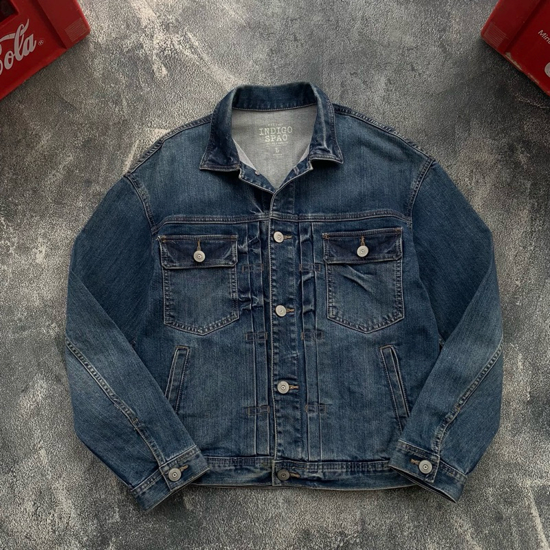 SPAO TYPE 2 TRUCKER DENIM