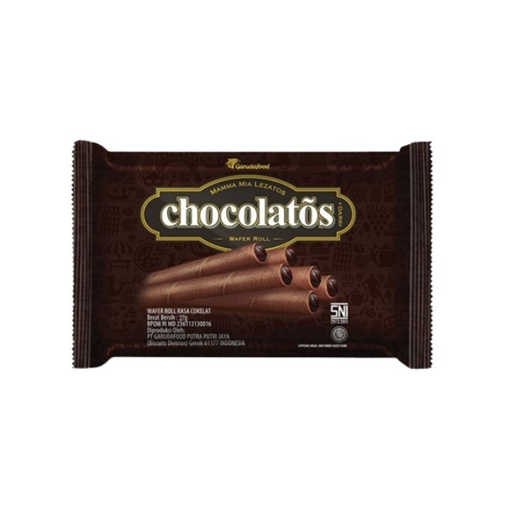 

Chocolatos Dark Mini 27 gr 1 Dus