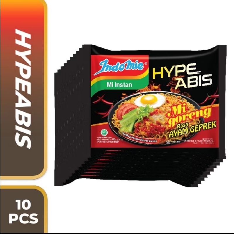 

Indomie Mie Goreng dan Kari Ayam 85 g 10 pcs