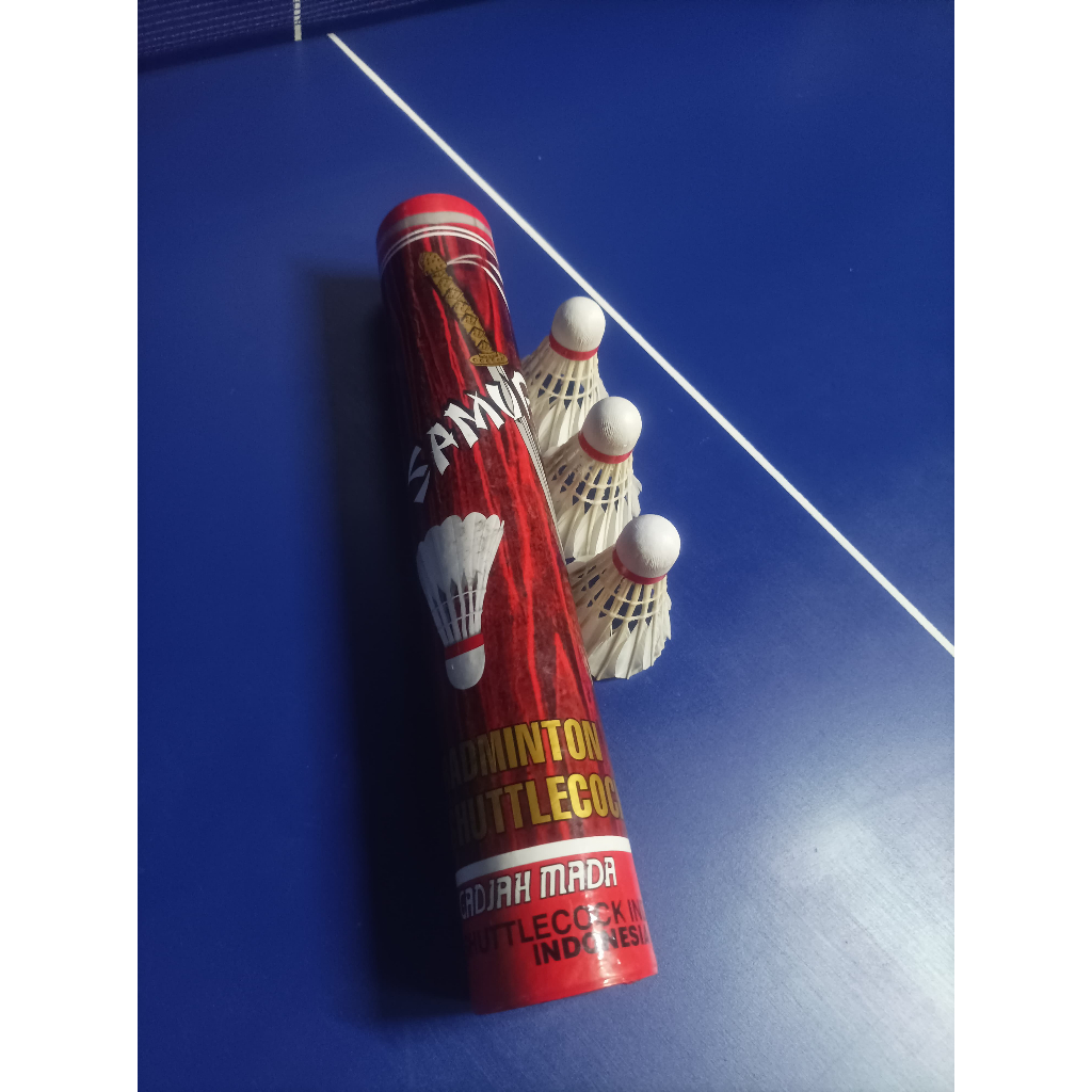 Shuttlecock Samurai Merah / Shuttlecock Badminton Samurai Merah / Kok Bulu Tangkis Samurai Merah