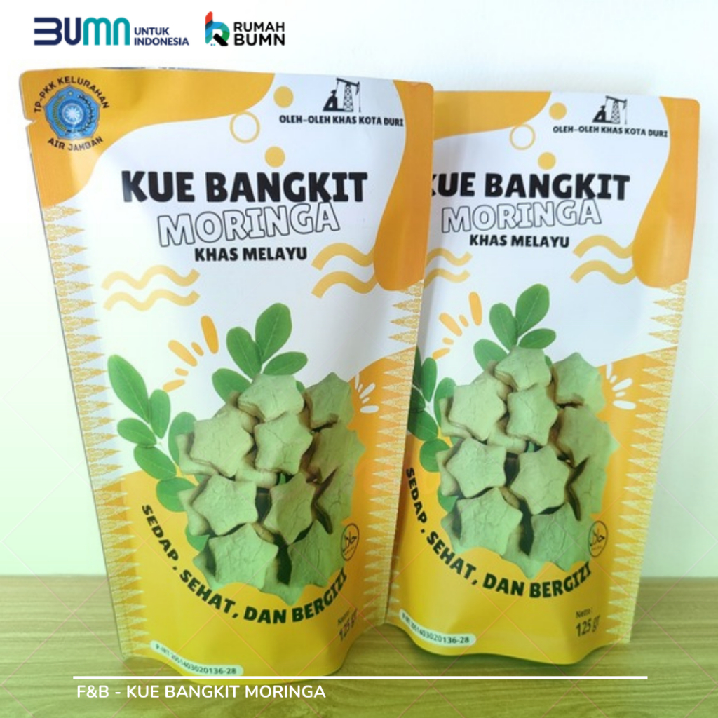 

Kue Bangkit Moringa l Rumah BUMN Pekanbaru