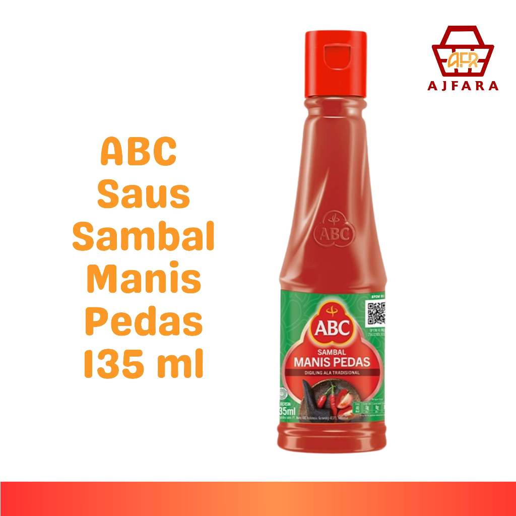 

ABC Sambal Saus Manis Pedas Botol 135 ml