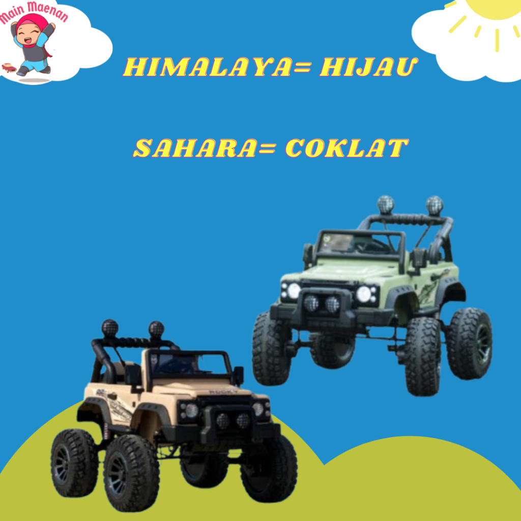 Rocky Volta 5008 Monster Himalaya - Mainan Mobilan Anak Aki