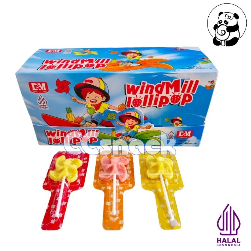 

CICIPAN - DSM WINDMILL LOLIPOP BIRU BOX ISI 30