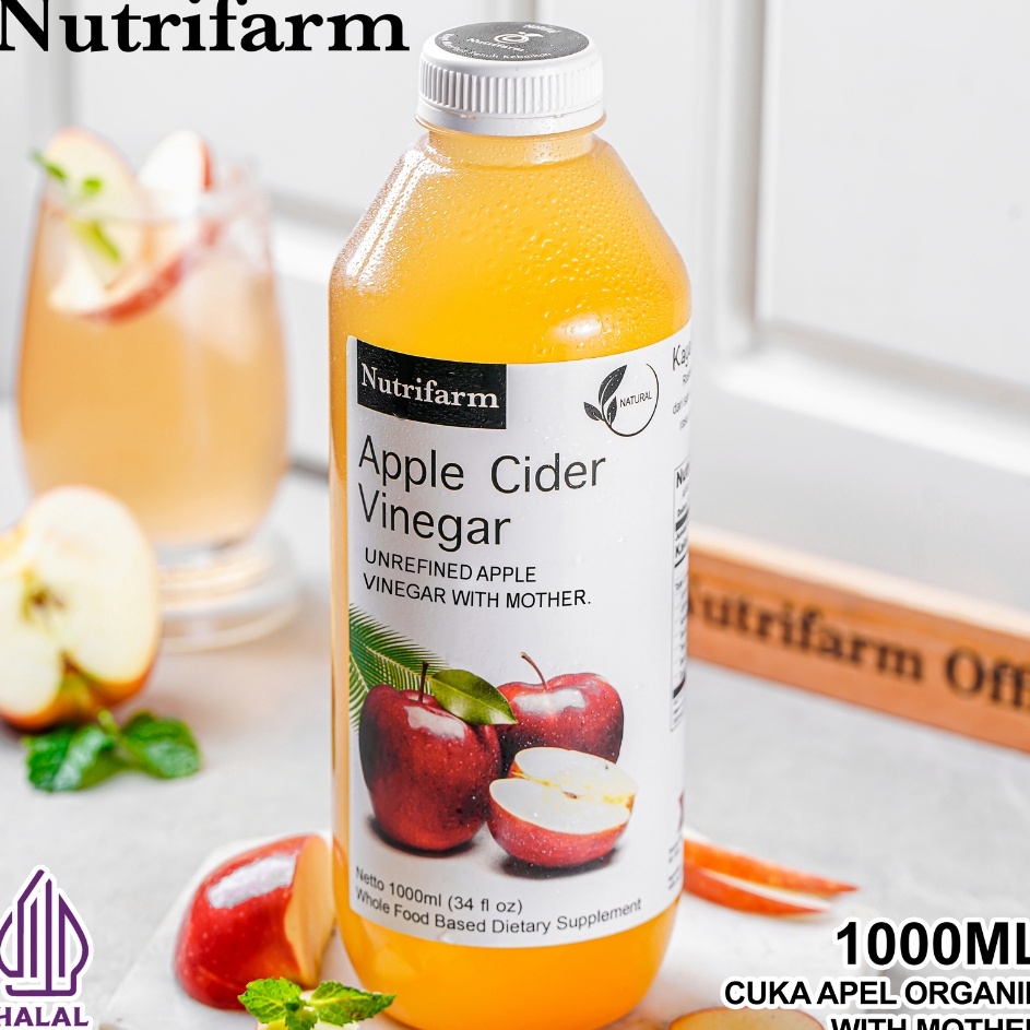 

Stock baru CUKA APEL ORIGINAL ORGANIK 1ML APPLE CIDER VINEGAR CUKA SARI APEL BRAGG NUTRILOGY OFFICIAL DEHEALTH SUPPLIER DARIBUMI