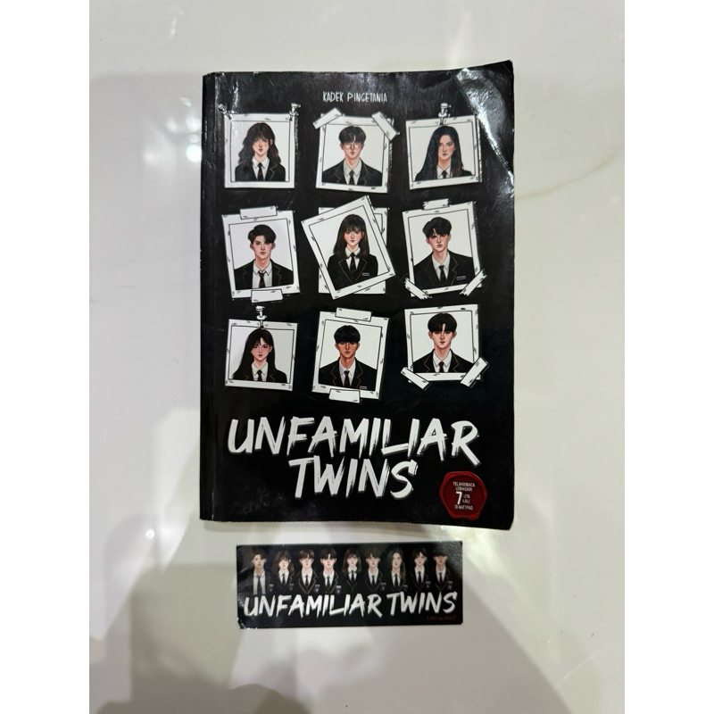 Preloved novel "Unfamiliar Twins"