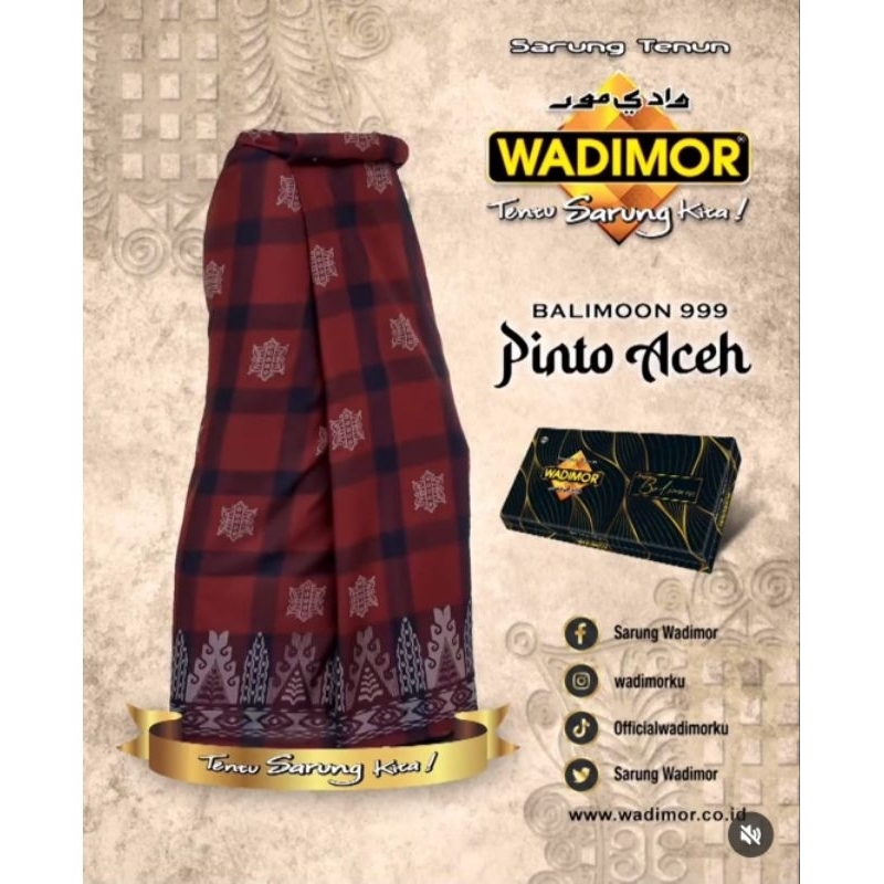 Sarung Wadimor Balimoon 999 Pintu Aceh