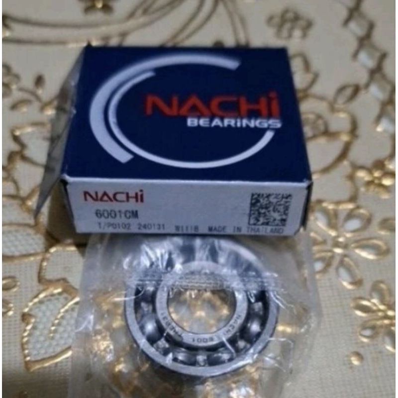Bearing 6001 merk NACHI ORIGINAL