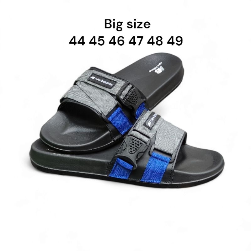 Sandal Pria Ukuran Jumbo Sendal Selop Besar Slippers Men big Size 47 48 49 Slide Slop Flip Flop Sand