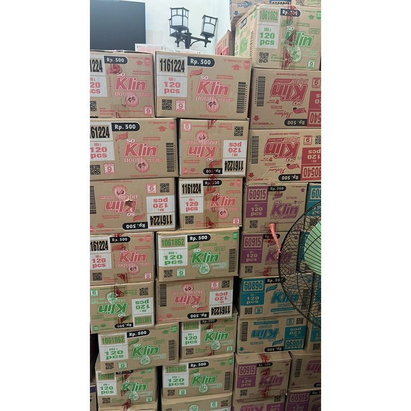 soklin liquid karton 12 +1