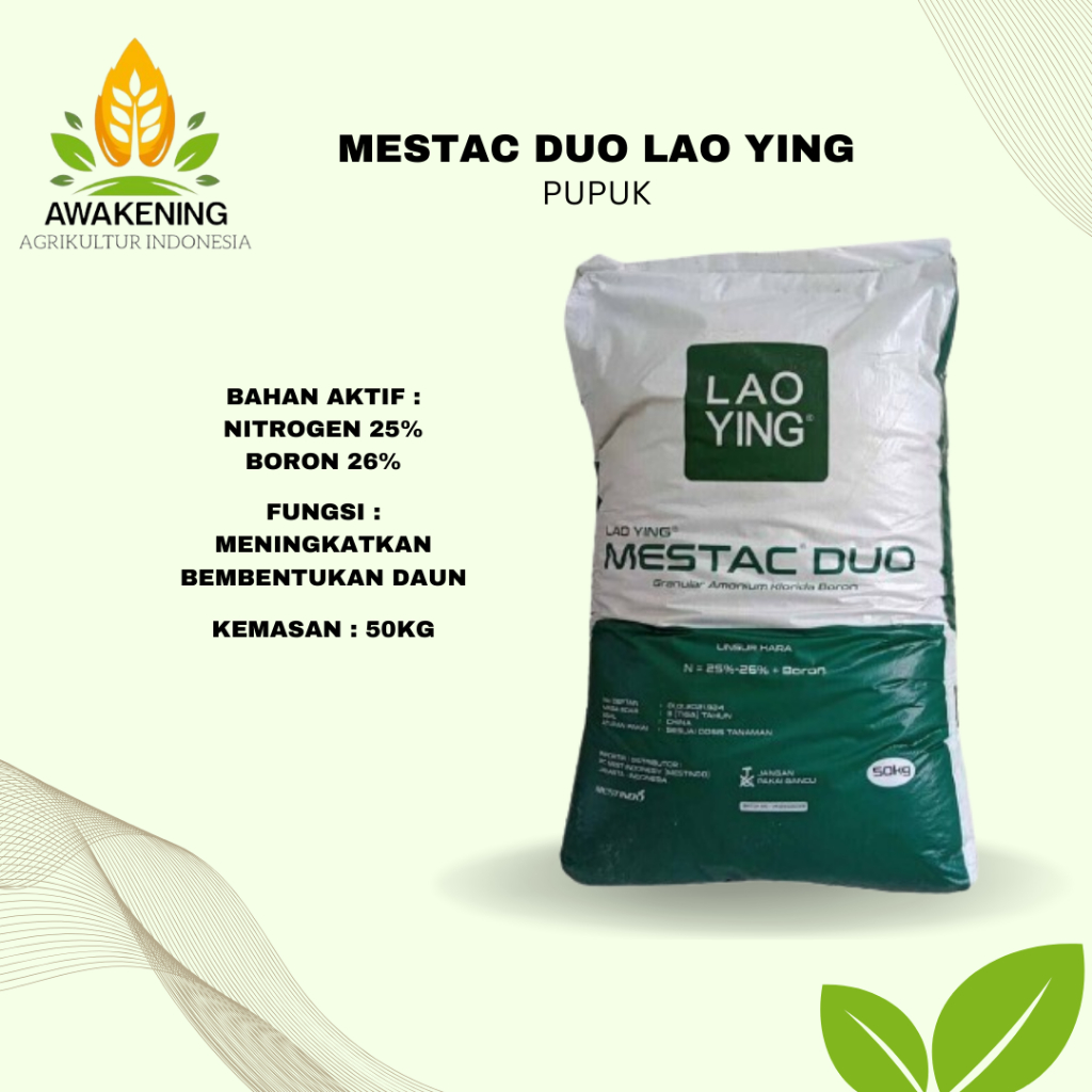 MESTAC DUO LAO YING 50KG PUPUK