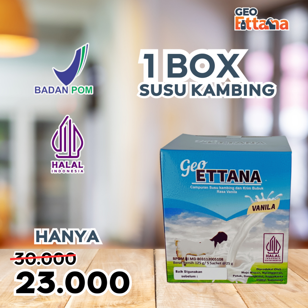 

susu kambing geoettana vanila