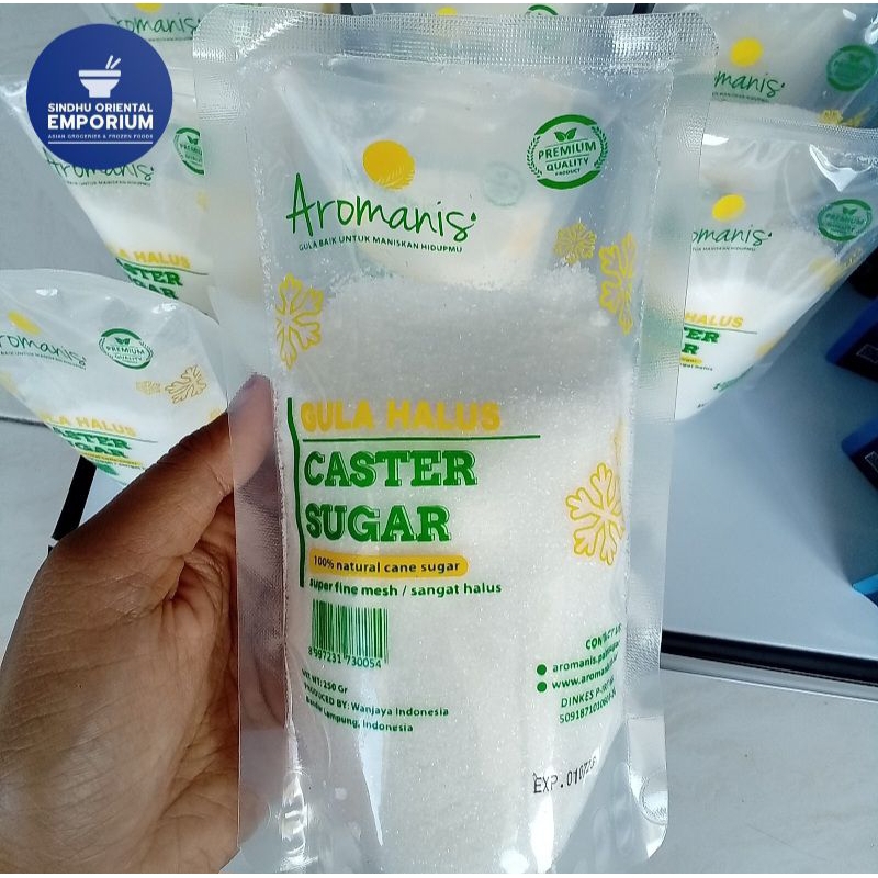 

AROMANIS CASTER SUGAR/GULA 250GRAM