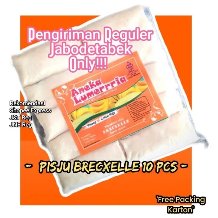 

Pisang Lumer Keju Coklat Brecxelle 10 pcs
