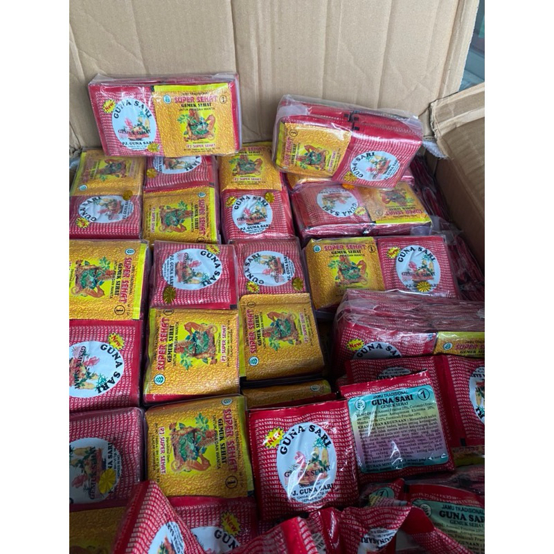 

GUNASARI Jamu gemuk original isi 30 bungkus