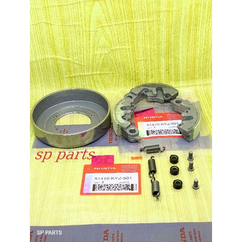 KAMPAS GANDA ONLY + MANGKOK KARET GANDA KYZ/KPH HONDA SUPRA X 125 HELM IN SUPRA X 125 FI INJEKSI ORI