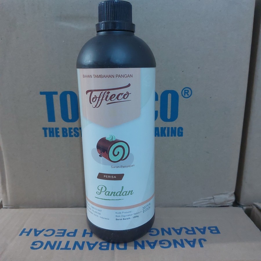 

Toffieco Pandan Flavour 1kg - Perisa Essence Tofieco