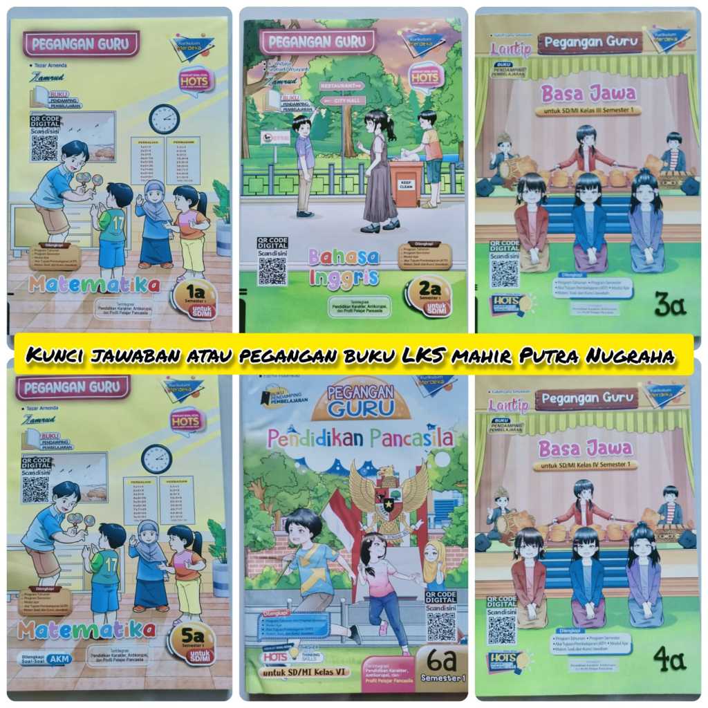 Buku Guru/Kunci Jawaban Lks Mahir kelas 3 Semester 1 Putra Nugraha 2024