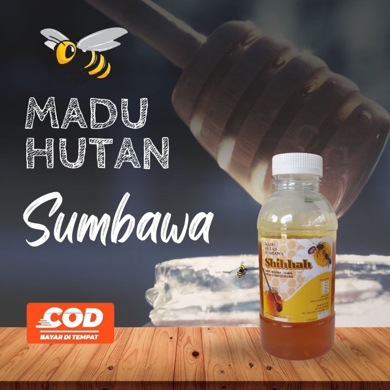 

Madu Hutan Sumbawa Asli 100% Murni Madu Mentah Raw Honey 200 gram